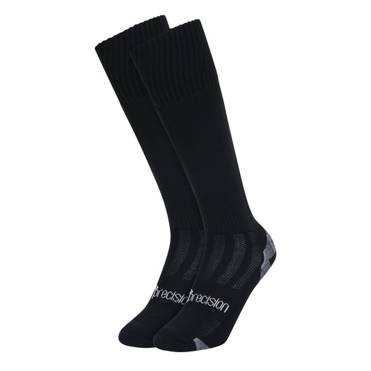 Precision Black Football Socks