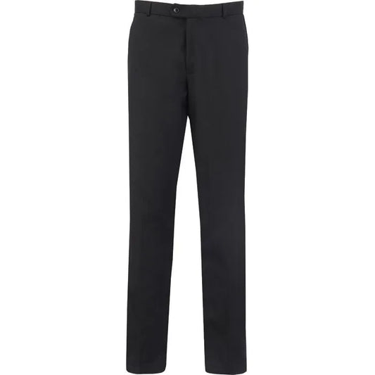 Senior Boys Black Slim Fit Trousers