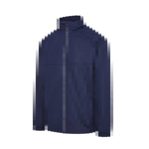 Navy Showerproof Jacket with concealed Hood