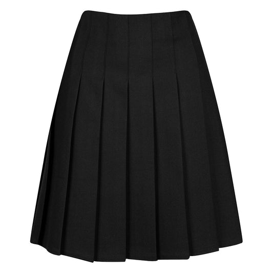 Senior Black Pleated Skirt