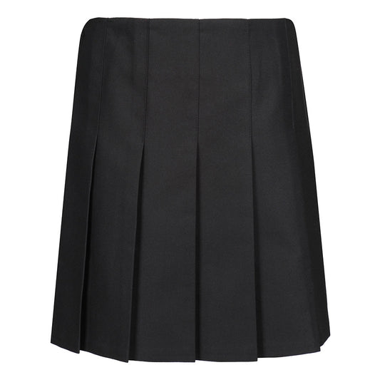 Junior Black Pleated Skirt