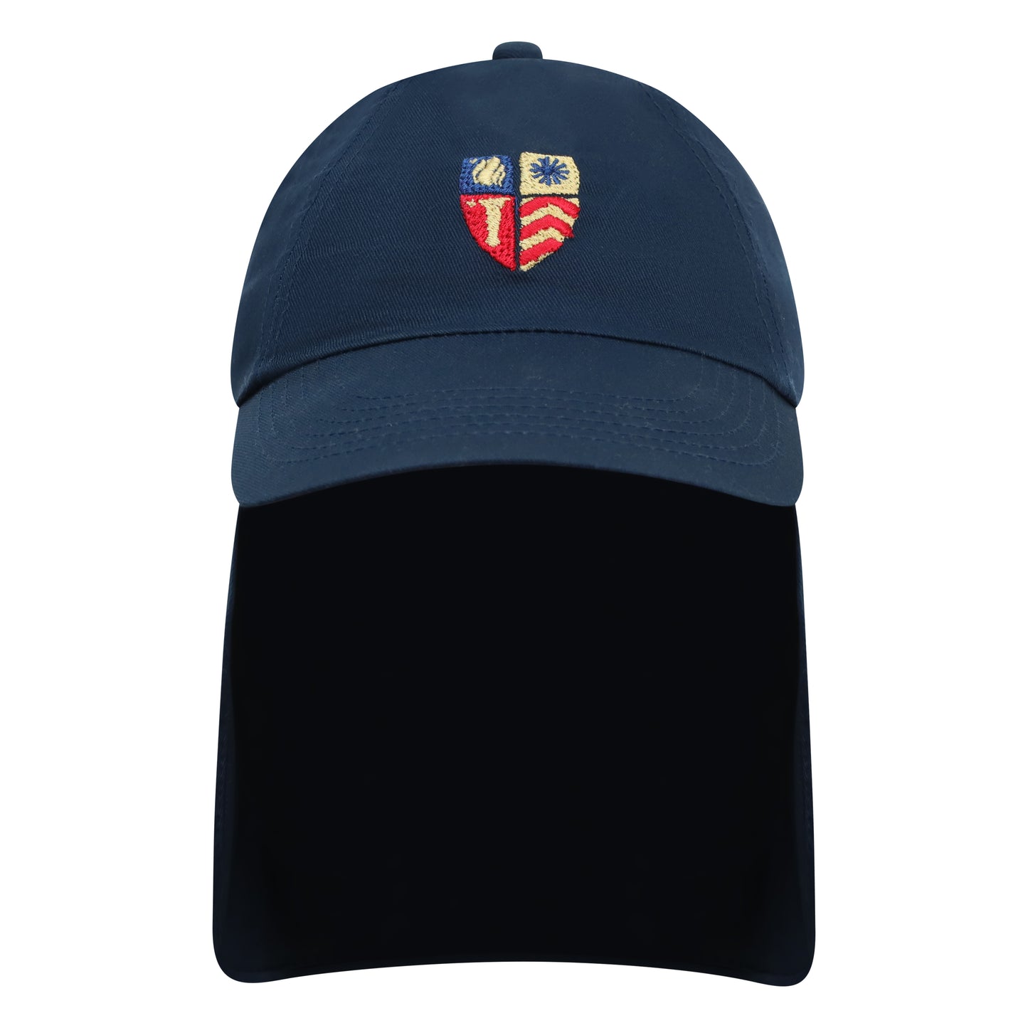 Navy Blue Crested Sun Hat