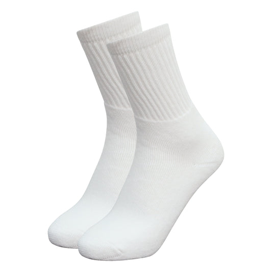 White Sports Socks (2 Pack)
