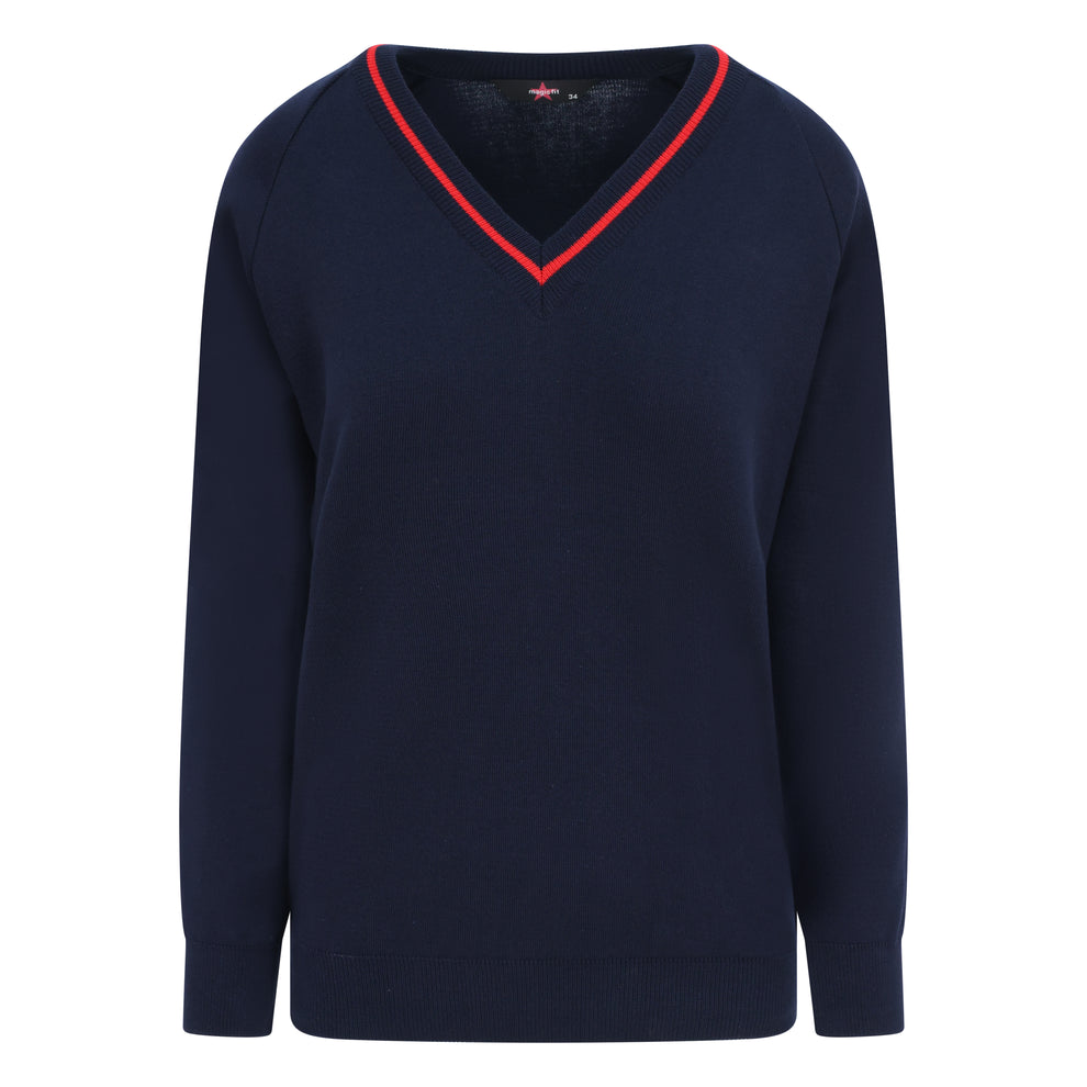 Navy School Sweater