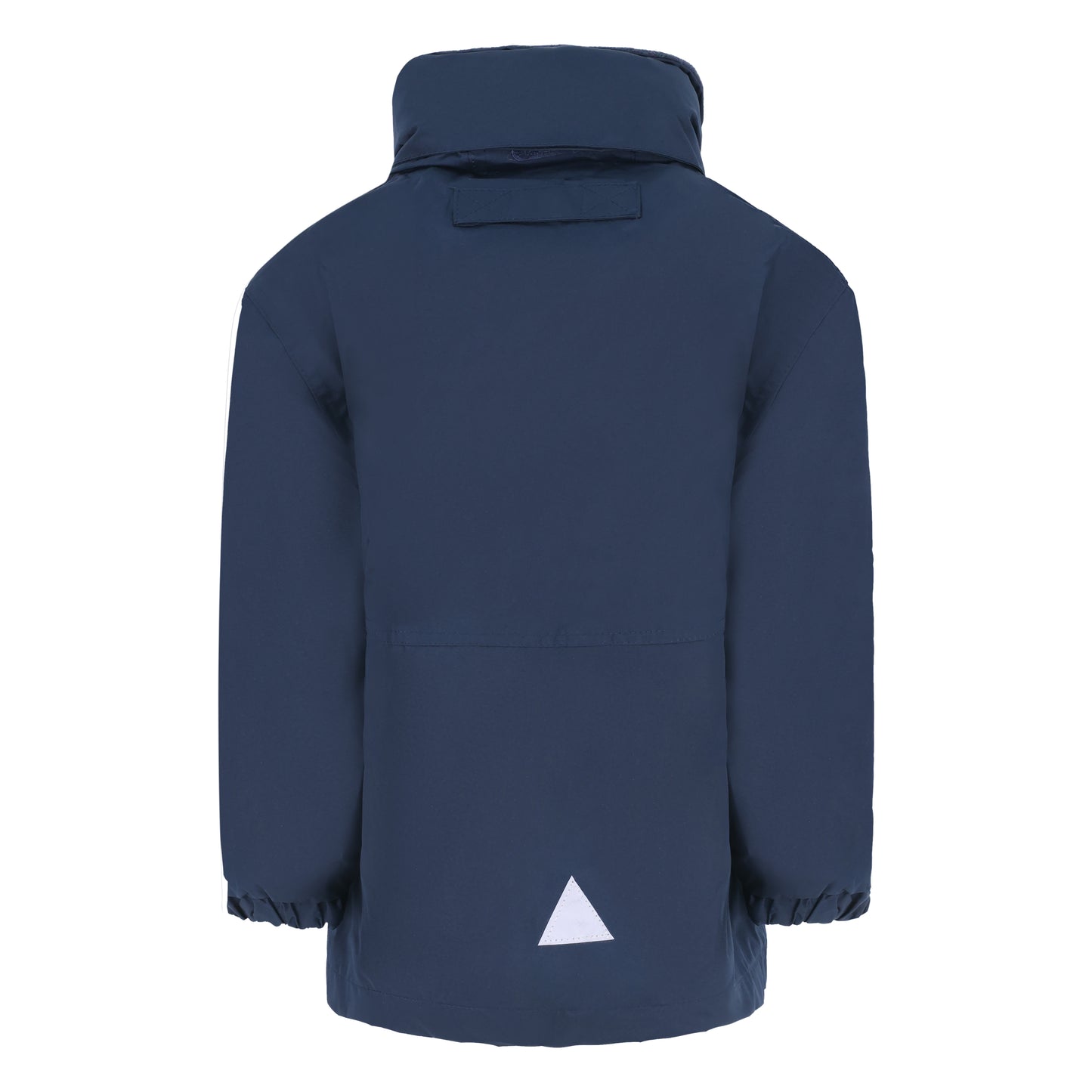Navy Blue Crested Fleece Lined Jacket