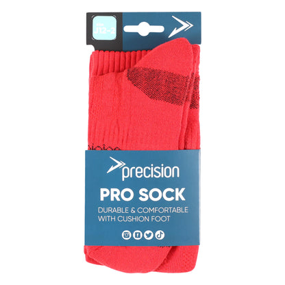 Precision Red Football Socks
