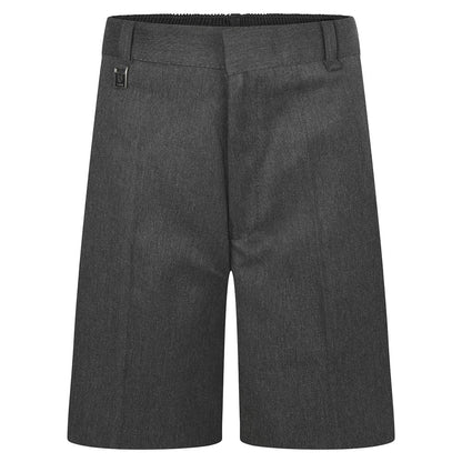 Grey Tailored Shorts