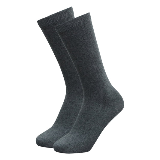 Long Grey Socks (3 Pack)